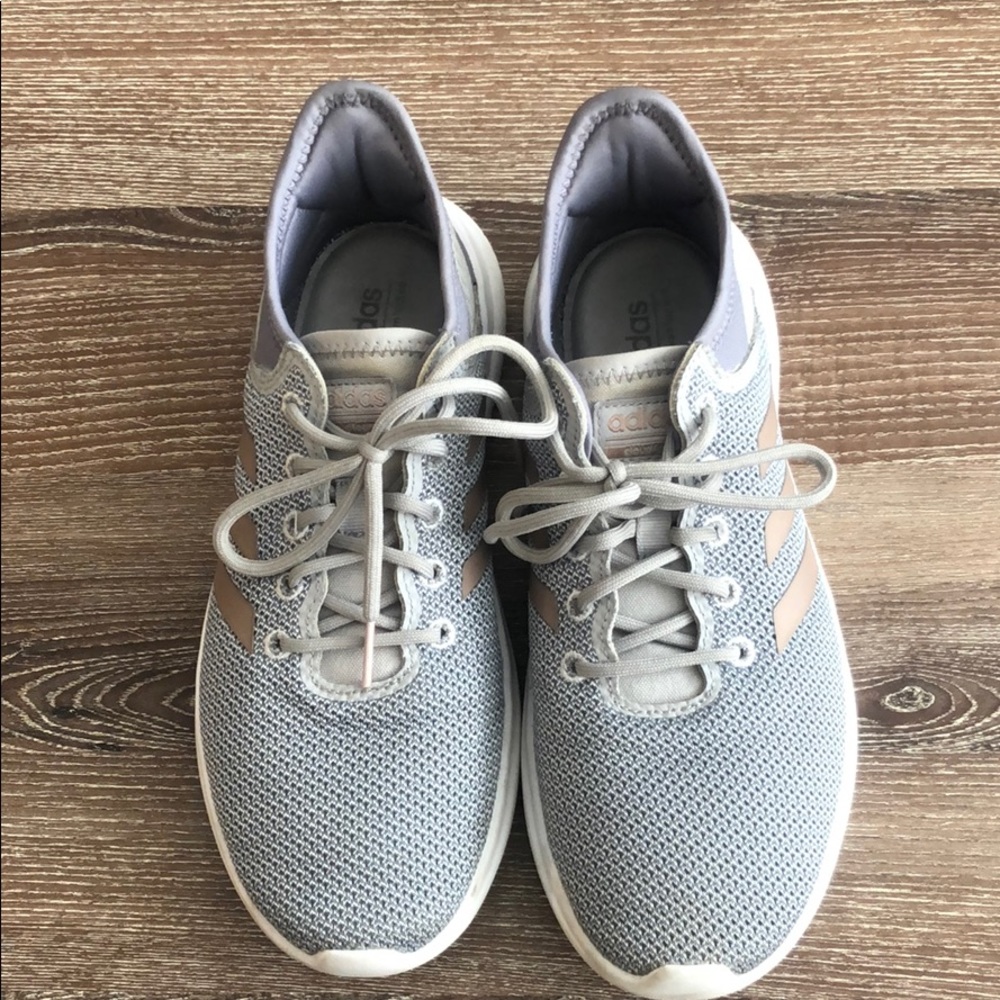Adidas Cloud Foam Silver Shoes